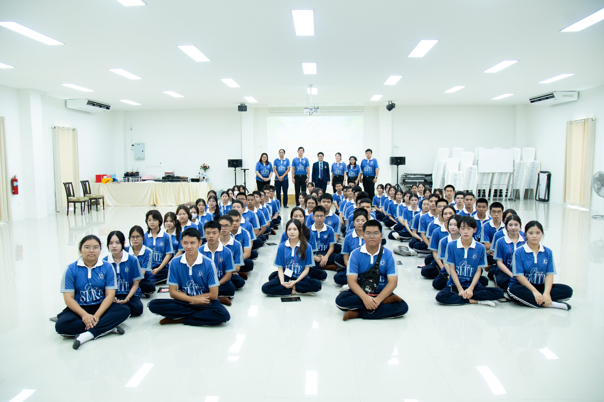 พิธีเปิดค่ายวิทยาศาสตร์ทางทะเล